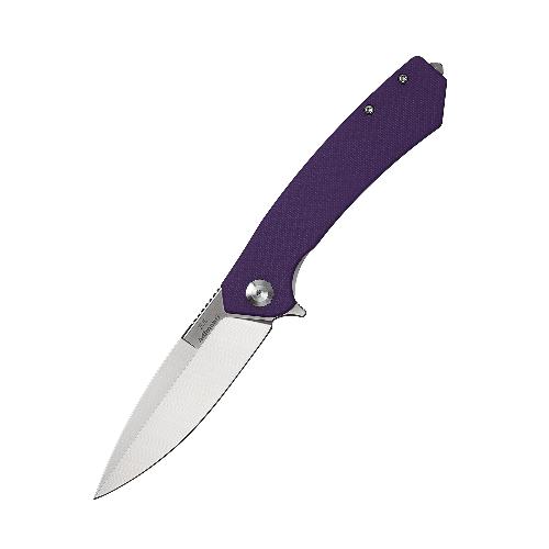 Нож Adimanti by Ganzo (Skimen design) фиолетовый с доставкой по России и в Казахстан | BreadyФото 0