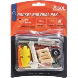 Карманный набор для выживания SOL Pocket Survival Pak с доставкой по России и в Казахстан | Bready