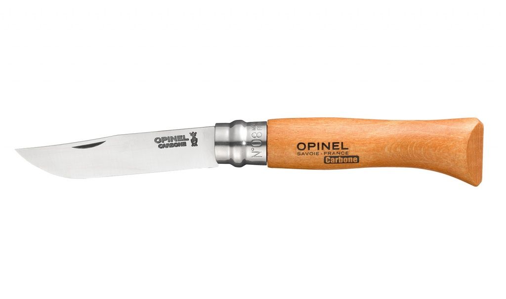 Нож складной Opinel №8 VRN Carbon Tradition с доставкой по России и в Казахстан | Bready