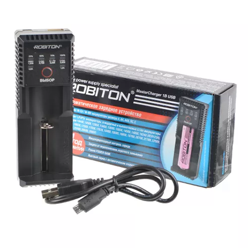 Зарядное устройство Robiton MasterCharger 1B USB с доставкой по России и в Казахстан | BreadyФото 1