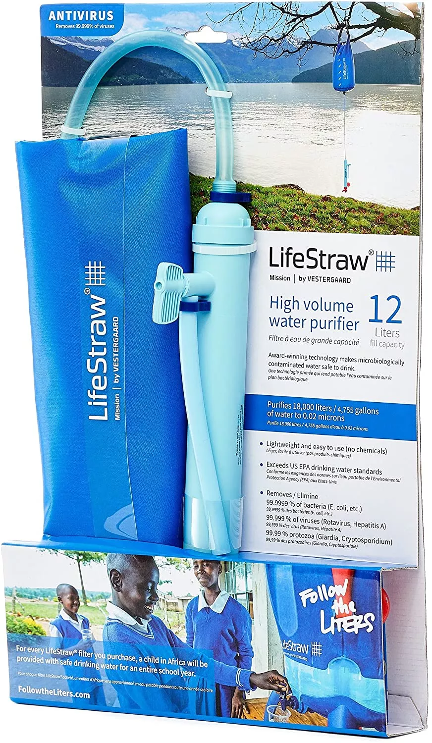 Система очистки воды LifeStraw Mission 12L с доставкой по России и в Казахстан | BreadyФото 0