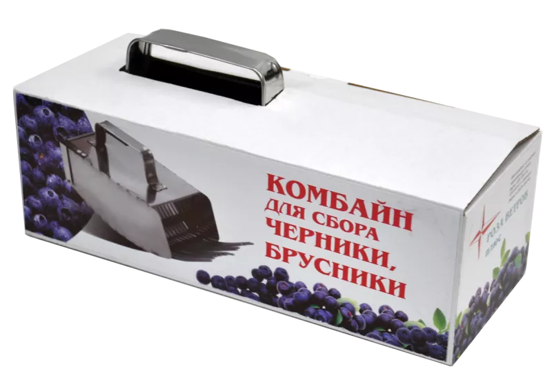 Комбайн для сбора ягод "Черника", бюджетный с доставкой по России и в Казахстан | BreadyФото 1