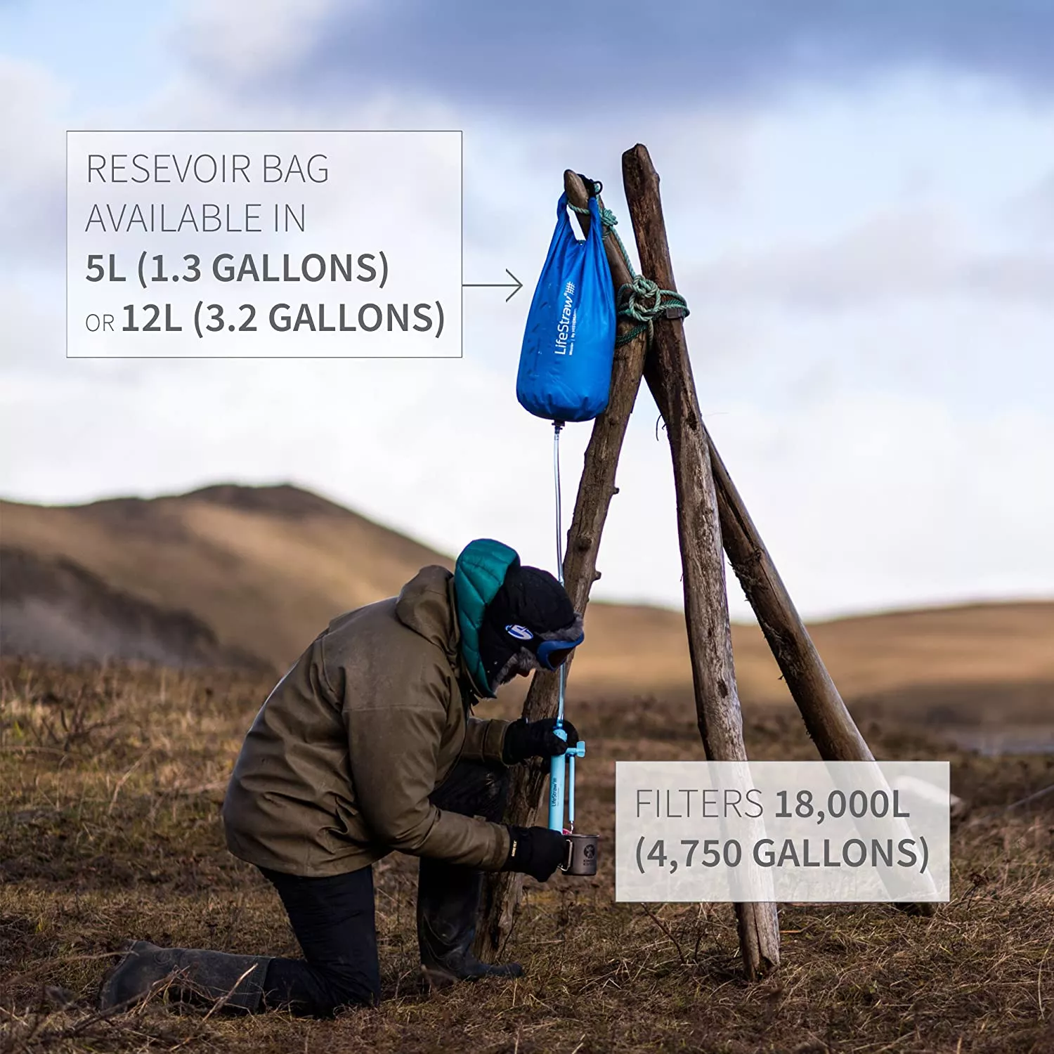 Система очистки воды LifeStraw Mission 12L с доставкой по России и в Казахстан | BreadyФото 2